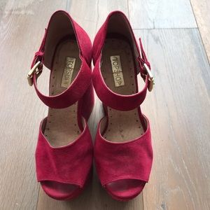 GUC - Topshop Platform Wedges 37